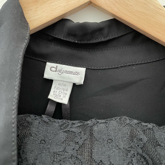 Dynamite blouse - crop w/ bandeau - Picture 2 of 2